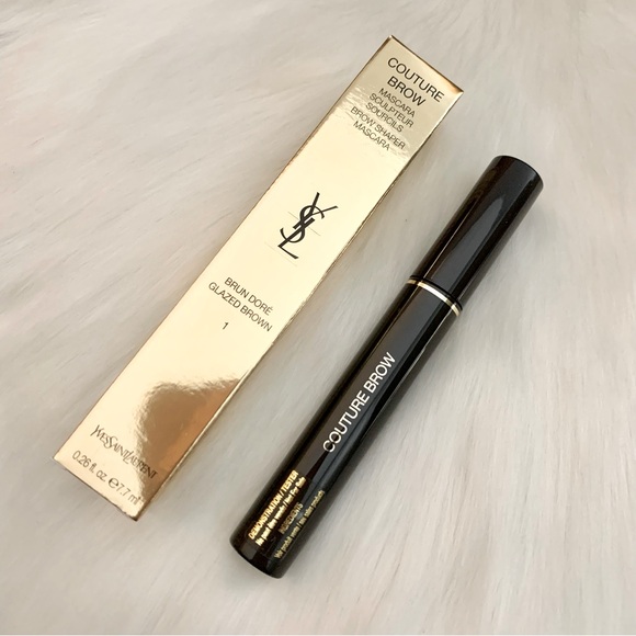 YSL Couture Brow #1 Brow Shaper Mascara- Glazed Brown NIB - Picture 1 of 1